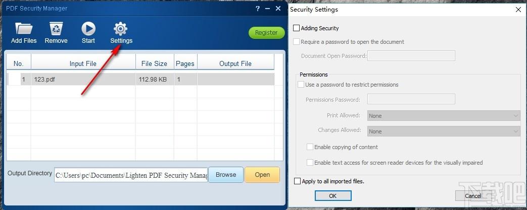 Lighten PDF Security Manager下载,PDF安全管理工具,PDF安全管理